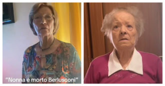 Copertina di “Nonna, è morto Berlusconi”, e i video delle reazioni: ecco cosa accade su Tik Tok