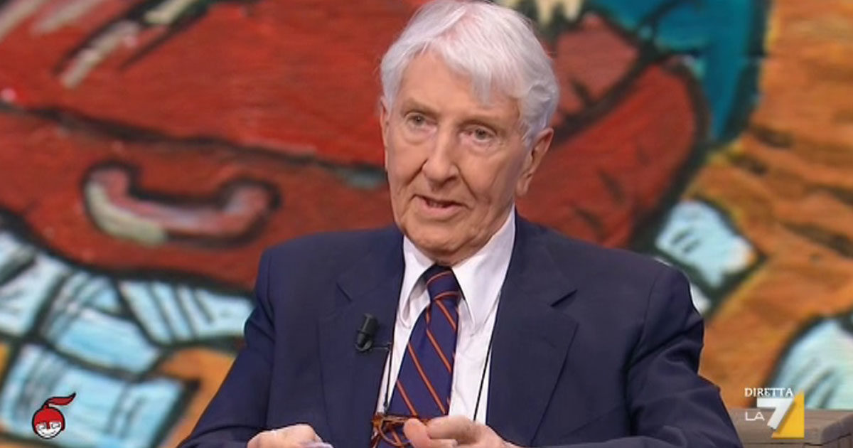 Corrado Augias: “Dopo 63 anni lascio la Rai per La7. Nessuno mi ha cacciato, ma nessuno mi ha trattenuto: troppa improvvisazione, oltre a troppi favoritismi”