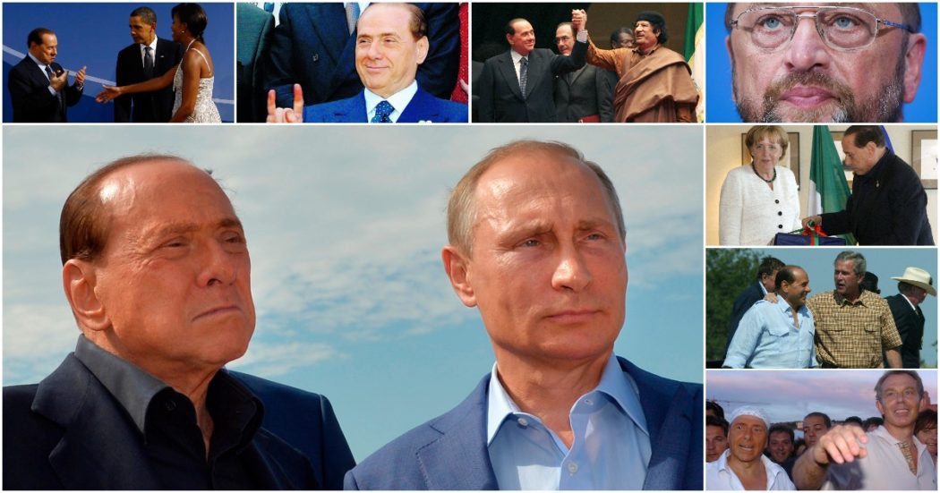 Il “miracolo di Pratica di Mare”, gli amici ingombranti e le figuracce in Europa: 30 anni di politica estera ‘ad personam’ di Silvio Berlusconi
