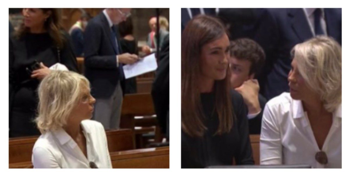 Funerali Silvio Berlusconi, Maria De Filippi vestita di bianco. Cesara Buonamici spiega il motivo