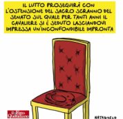 Copertina di Il sacro scranno