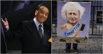 Copertina di “Basta con Johnson, qui non vogliamo un Berlusconi nella vita politica”: sulla Bbc l’ex premier è citato come modello negativo