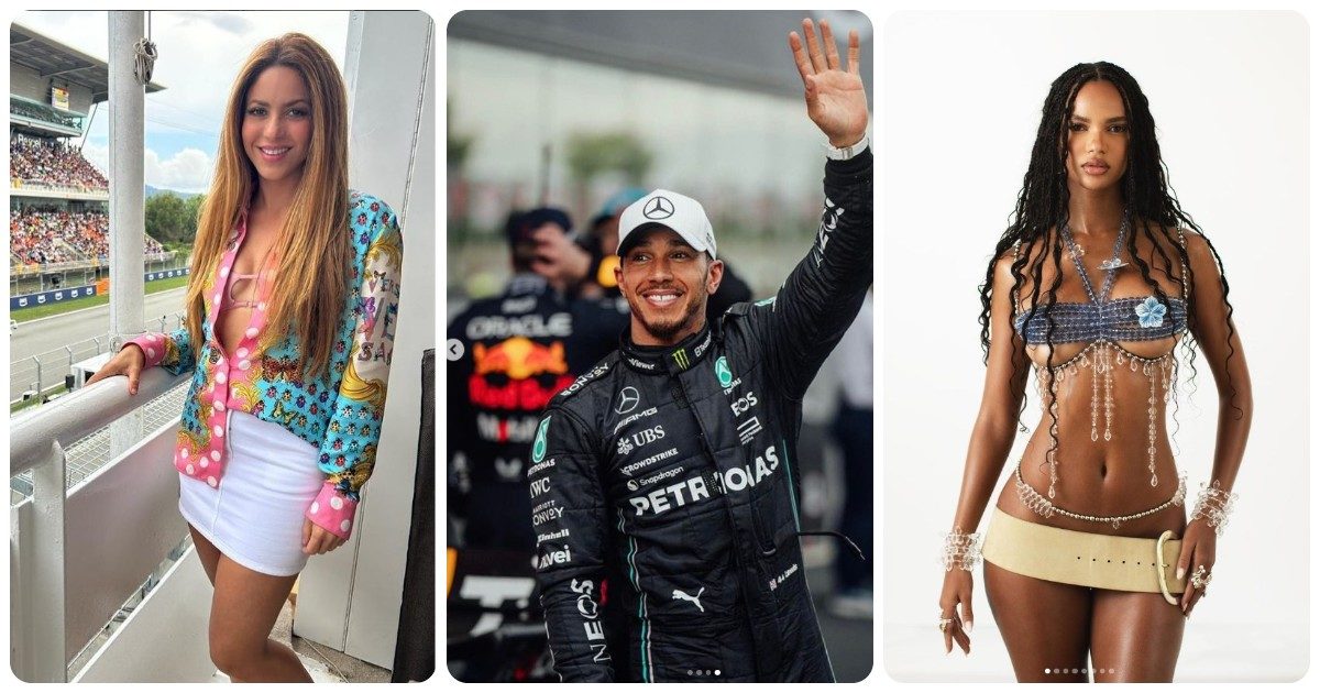 Lewis Hamilton a pranzo con la sua ex: “Ha già tradito Shakira”