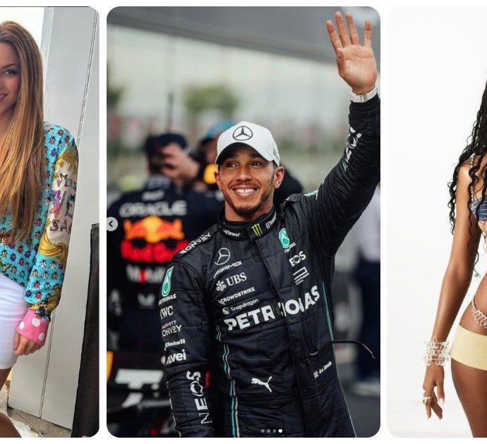 Lewis Hamilton a pranzo con la sua ex: “Ha già tradito Shakira”
