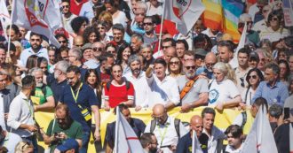 Copertina di Piazza, Conte ritrova Schlein. Poi arriva Grillo: “Brigate Rdc”