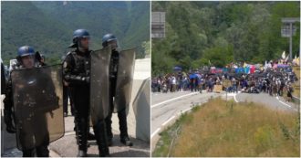 Copertina di No Tav, mobilitazione in Francia: il corteo verso il confine italiano bloccato dalla polizia in Val Maurienne