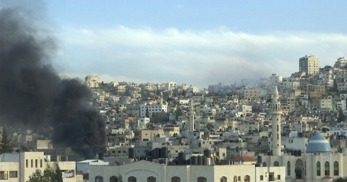 Una incursión israelí en Jenin con helicópteros y vehículos blindados: un enfrentamiento con los residentes.  Al menos 4 muertos y 45 heridos