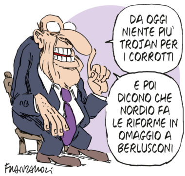 Copertina di La vignetta di Franzaroli