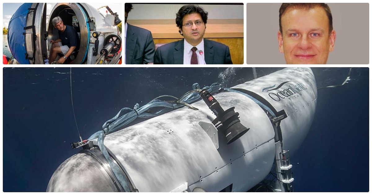 Un uomo d'affari britannico, uno pakistano e il figlio, un ad, un  esploratore: chi sono i 5 dispersi del sottomarino - HuffPost Italia