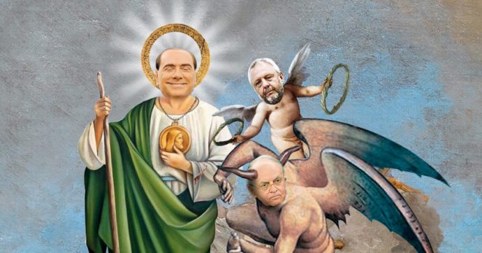 Santo condannato. Il Senato che lo ha cacciato beatifica l’eroe Berlusconi