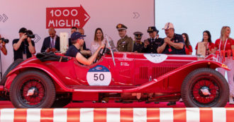 Copertina di Mille Miglia 2023, Andrea Vesco ha stabilito il record di vittorie consecutive