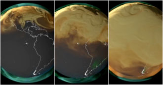 Copertina di La Terra viene completamente avvolta dalla CO2: il video choc diffuso dalla Nasa