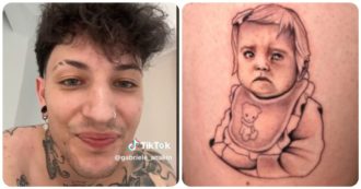 Copertina di Fedez, il tatuatore del volto di Vittoria sbotta: “La foto è stata fatta subito dopo, quando è arrossato, gonfio, puzza. Ma non era così brutto…”