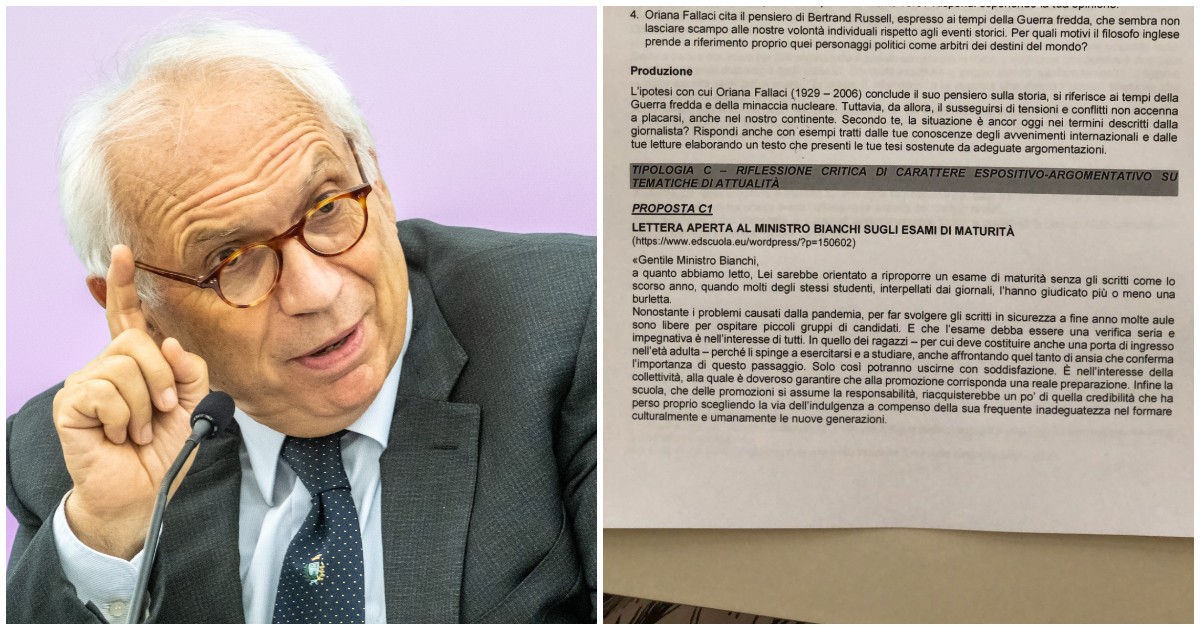 Maturità 2023 | il figlio di Quasimodo | “Occasione per farlo studiare