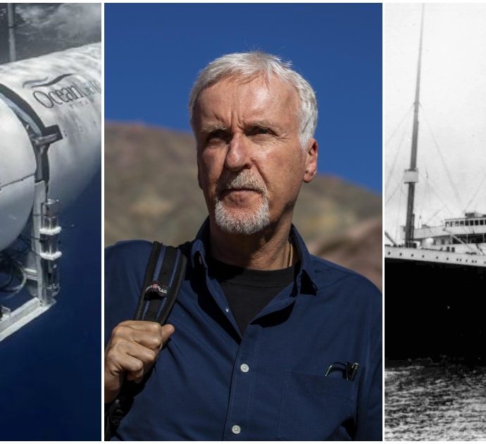Il regista James Cameron: “È incredibile come la tragedia del Titan sia identica al naufragio del Titanic. Me lo sentivo sarebbe finita così”