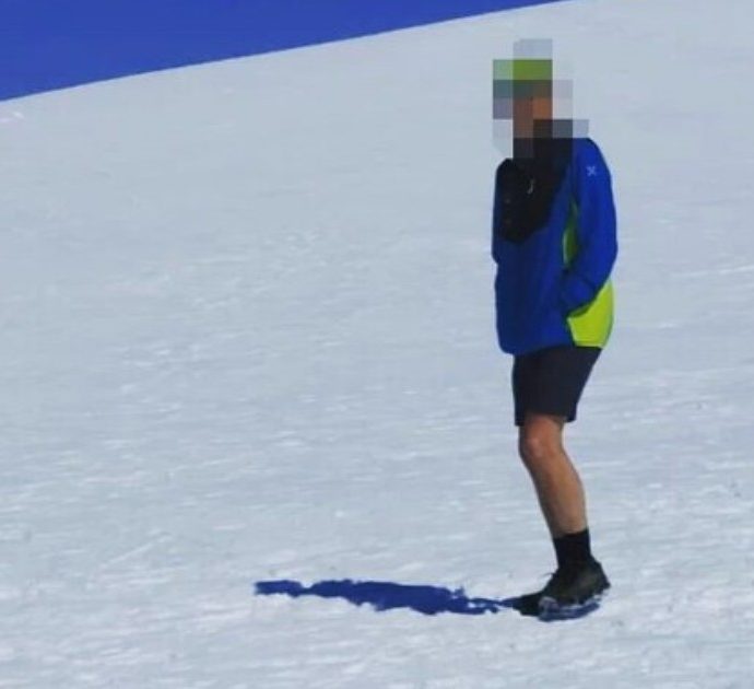 A oltre 4mila metri sul ghiacciaio del Monte Rosa in pantaloncini e sneakers: la denuncia del Soccorso Alpino