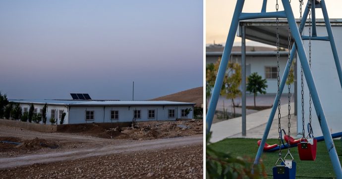 Israele vuole demolire una scuola palestinese costruita coi soldi della Cooperazione italiana: “Così 60 bambini saranno senza istruzione”