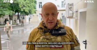 Copertina di Il capo della Wagner Prigozhin annuncia il controllo di siti militari a Rostov: “Siamo nel quartier generale dell’esercito”