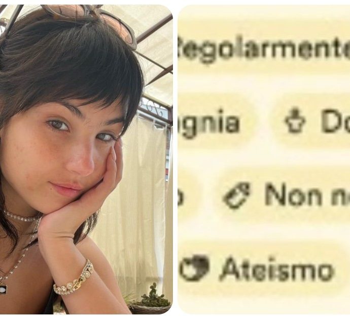 Giorgia Soleri sbarca sull’app d’incontri ‘Bumble’: “Niente di serio, vino in compagnia e niente figli”