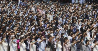 Copertina di Corea del Nord, proteste di massa contro gli “Usa imperialisti”. La promessa di una “guerra di vendetta”