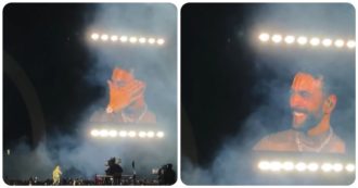 Copertina di Marco Mengoni, i fan intonano la canzone ‘O Surdato Nnammurato e lui scoppia a piangere sul palco: il video