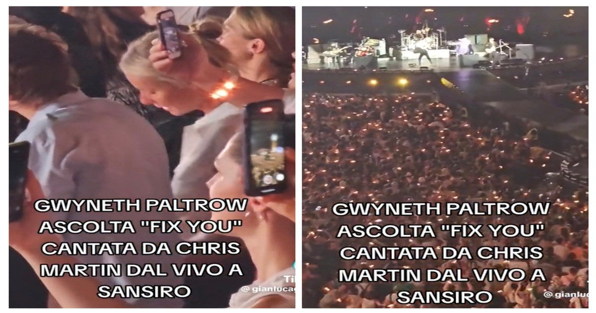 Chris Martin canta Fix You e Gwyneth Paltrow si emoziona: ecco perché