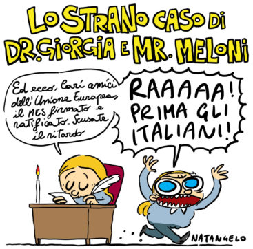 Copertina di La vignetta di Natangelo