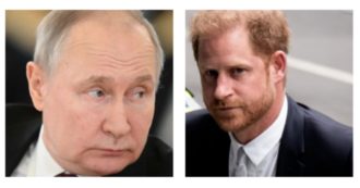 Copertina di Il principe Harry voleva intervistare Putin sui suoi traumi infantili e Papa Francesco sulla religione: qualcosa non ha funzionato