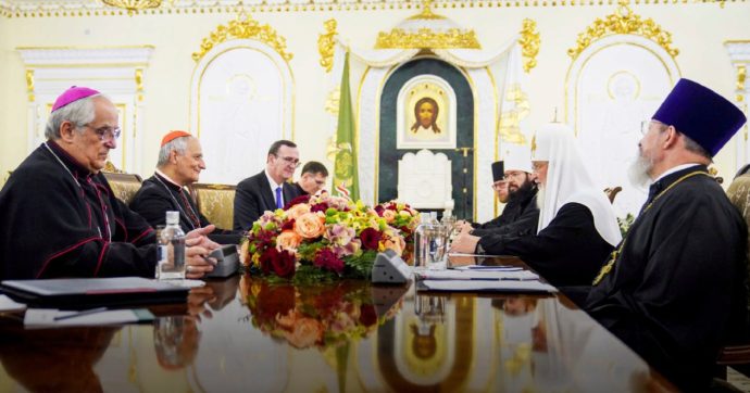 “Evitiamo noi l’apocalisse”. L’appello di Kirill a Zuppi