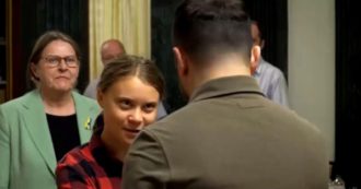 Copertina di La Ue promette eterno sostegno a Kiev. Greta va da Zelensky