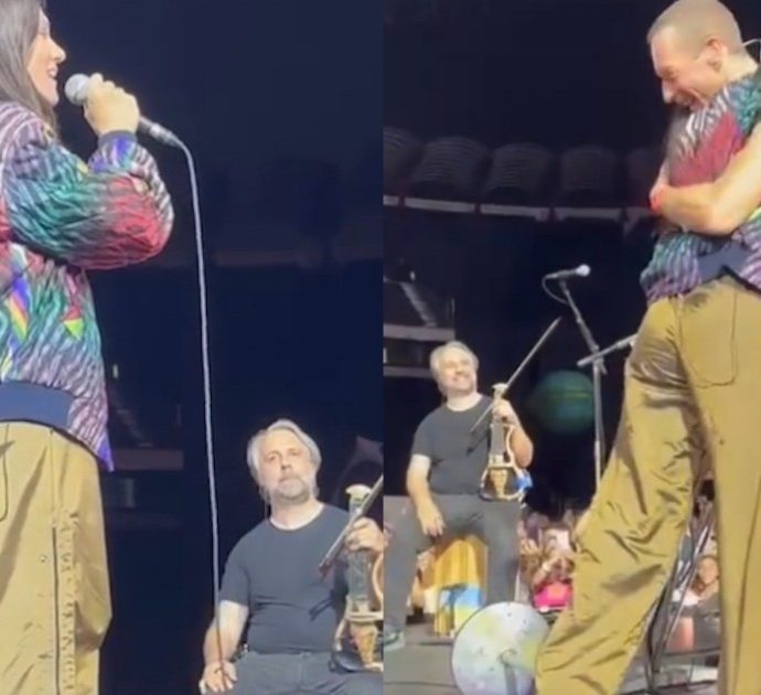Elisa sale sul palco di San Siro e duetta con i Coldplay sulle note di “Eppure sentire”: l’esibizione è da brividi – VIDEO