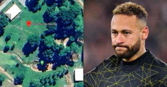Copertina di Neymar multato per reati ambientali: ha deviato un fiume e rimosso alberi per fare un lago nella sua villa