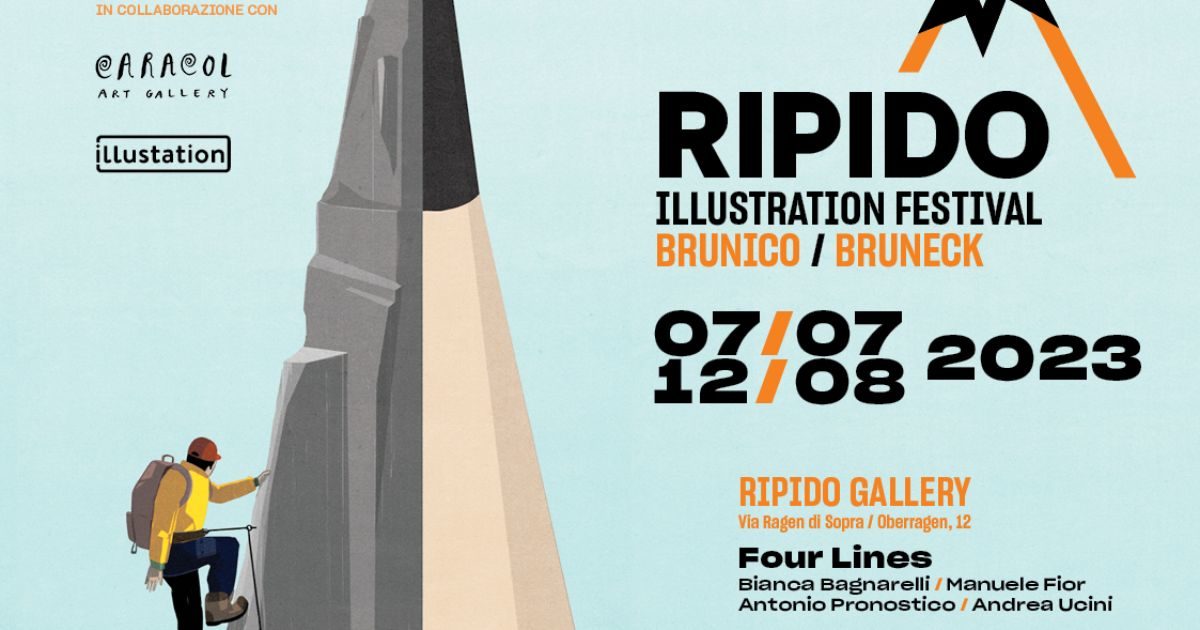 Ripido Illustration Festival torna a Brunico: dibattiti e mostre ai piedi delle Dolomiti