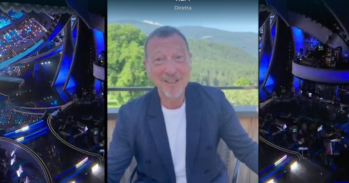 Sanremo 2024, Amadeus in diretta al Tg1 annuncia le novità: “I cantanti saranno anche co-conduttori, la giuria delle radio sostituisce la demoscopica”