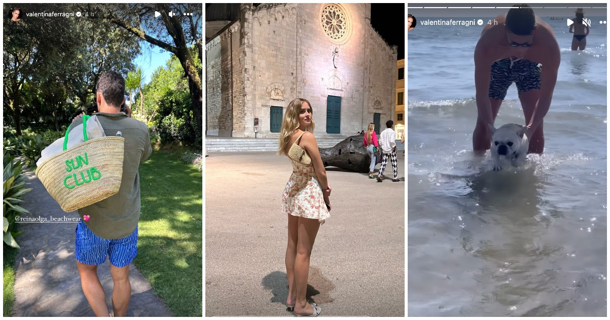 Valentina Ferragni Nelle Sue Storie Di Instagram Spunta Ragazzo Misterioso In Vacanza Con Lei