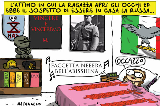 Copertina di La vignetta di Natangelo