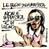 Copertina di La vignetta di Mora