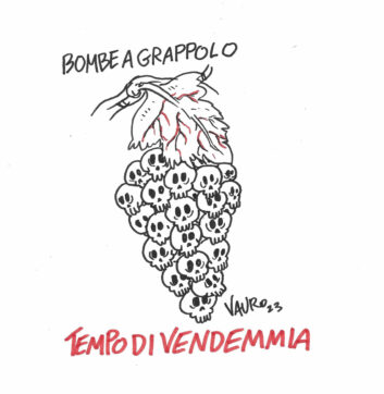 Copertina di La vignetta di Vauro