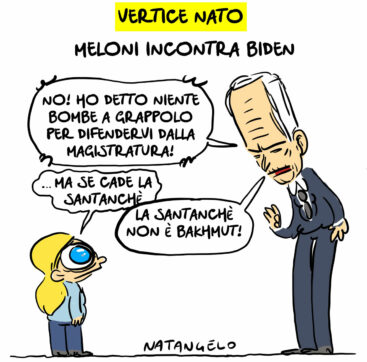 Copertina di La vignetta di Natangelo