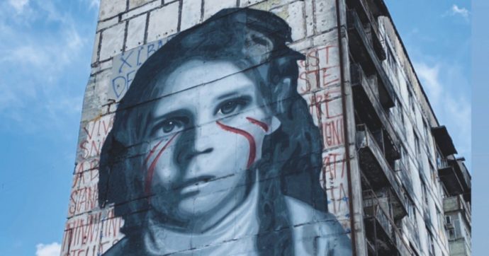 Murales di Jorit a Mariupol. Street artist sotto accusa: “Filorusso”