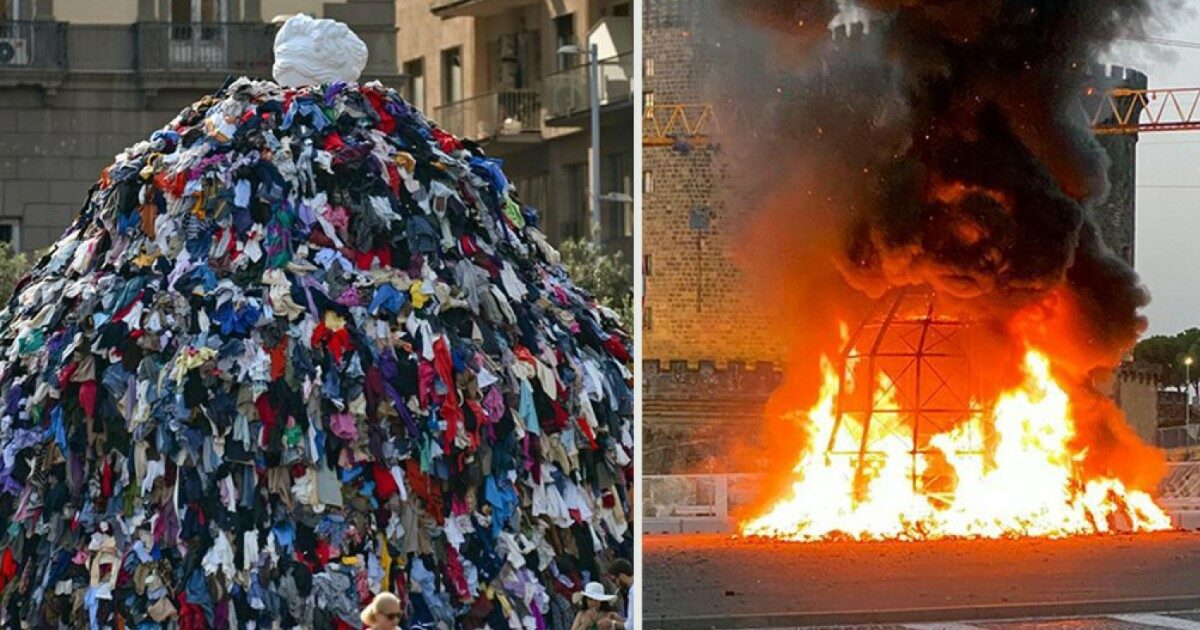 La Venere che “rigenera” gli stracci: cosa rappresentava l’opera di Pistoletto andata in fiamme a Napoli