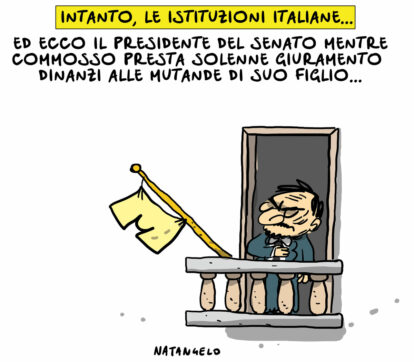 Copertina di La vignetta di Natangelo