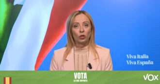 Copertina di Meloni attacca il “fanatismo ultra-ecologista della sinistra”: il videomessaggio agli elettori di Vox