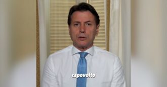 Copertina di Conte a Meloni: “Salario minimo o vitalizi, qual è la vostra visione di Paese? È un mondo capovolto, non vi daremo tregua”