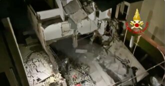 Copertina di Milano, crolla una palazzina in ristrutturazione in pieno centro: l’edificio era disabitato