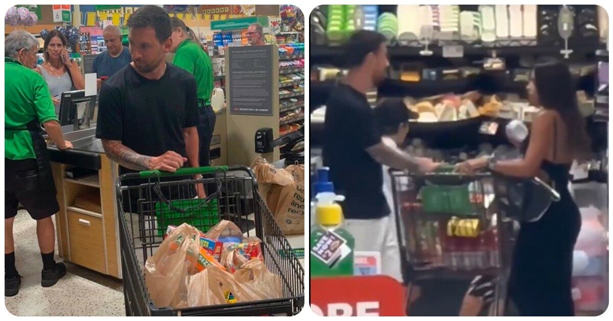 Lionel Messi, prove di vita normale a Miami: il video al supermercato con la famiglia è virale