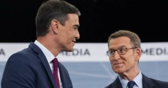 Copertina di Sanchez tratta con i catalani e punta al bis. I Popolari vincenti di Feijòo non ci credono più