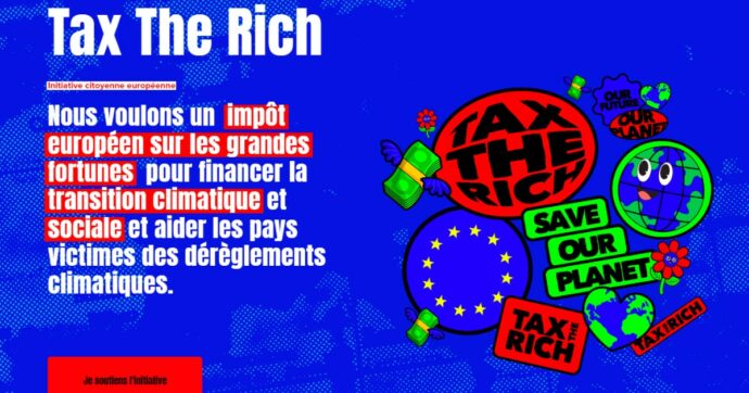 Una tassa Ue sui grandi patrimoni per finanziare lotta al cambiamento climatico e alle disuguaglianze: parte la raccolta firme