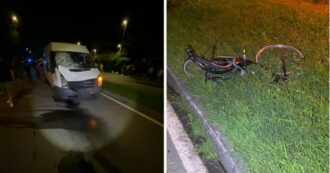 Copertina di Ubriaco e alla guida senza patente investe con il furgone due 15enni in bicicletta nel Milanese: un morto, una ferita. L’arrestato era stato già denunciato
