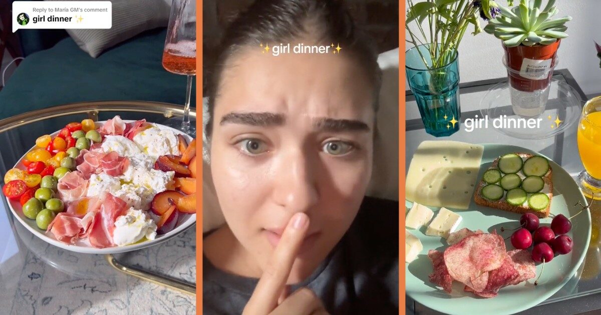 Su TikTok spopola la “girl dinner”: ecco cos’è la cena “contadina medievale” che ha conquistato anche il New York Times